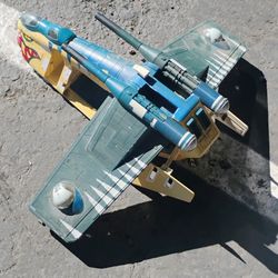 STAR WARS REPUBLIC GUNSHIP TIGER SHARK VEHICLE CLONE WARS SPACE SHIP HASBRO