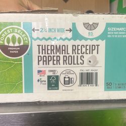 Box Thermal Receipt Paper Rolls 