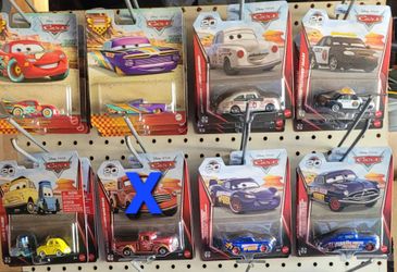 Disney Pixar Cars Mattel 1:55 Die-Cast Collection