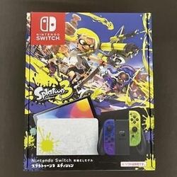Nintendo Switch OLED Splatoon Limited Edition New $390