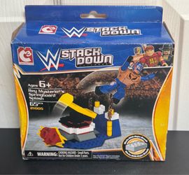 Rey Mysterio Springboard Splash 21005 Building Blocks NEW open box pieces are sealed Just $7