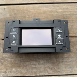 4.3” Uconnect Screen, Receiver,  A/C Buttons and Bezel