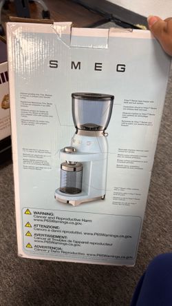 Smeg Coffee Grinder Pastel Green