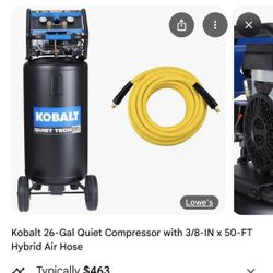 Kobalt Quiet Tech Air Compressor 