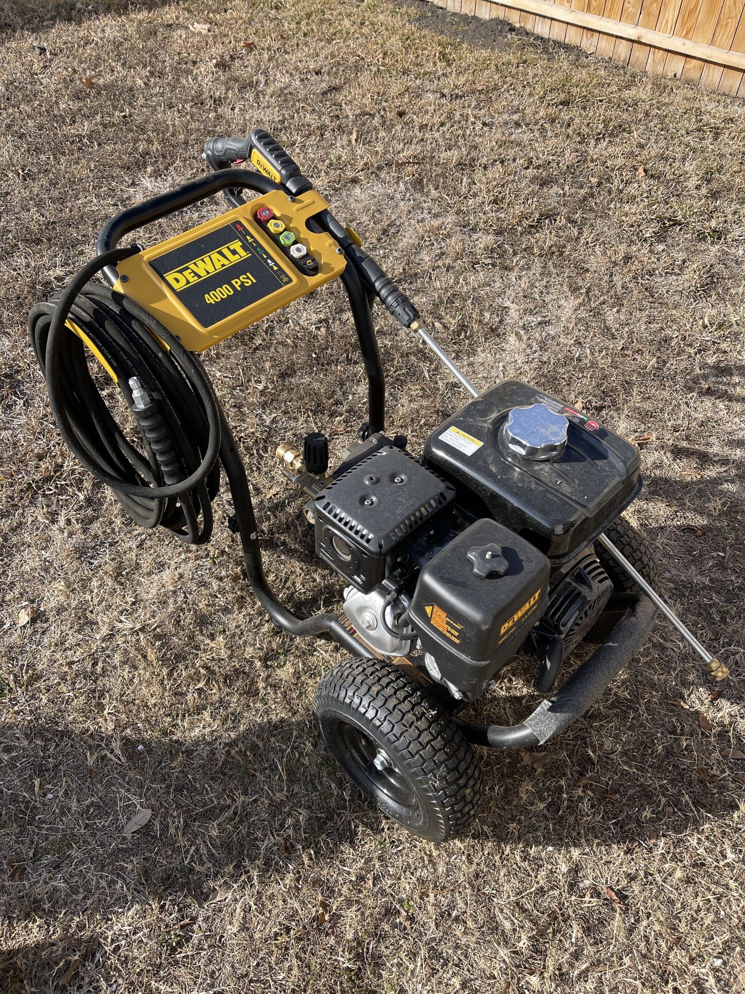 Dewalt pressure on sale washer 4000