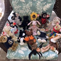 TY Beanie Babies Plush – $2 Each – Large Lot Available