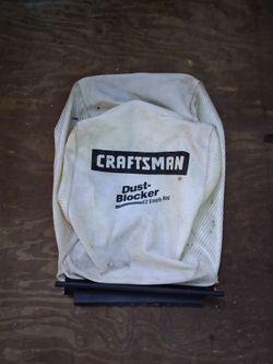 Craftsman Dust Blocker "It's Available" Please Read Info Below