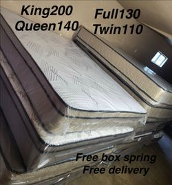 Mattresses King Queen Full Twin