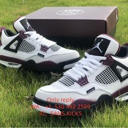 Paris Saint-Germain x Air Jordan 4 Retro 'Bordeaux'