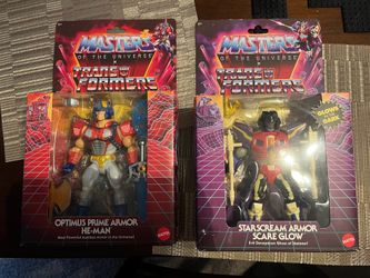 Masters of the Universe and Transformers combo both for $60