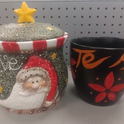 Cookie Jar, Mixing Bowl, Mug