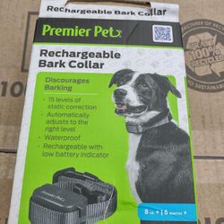 Premier Pet Rechargeable Bark Collar 