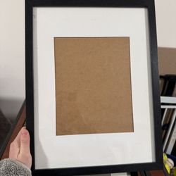 Matted Picture Frame color black – 46×33 cm