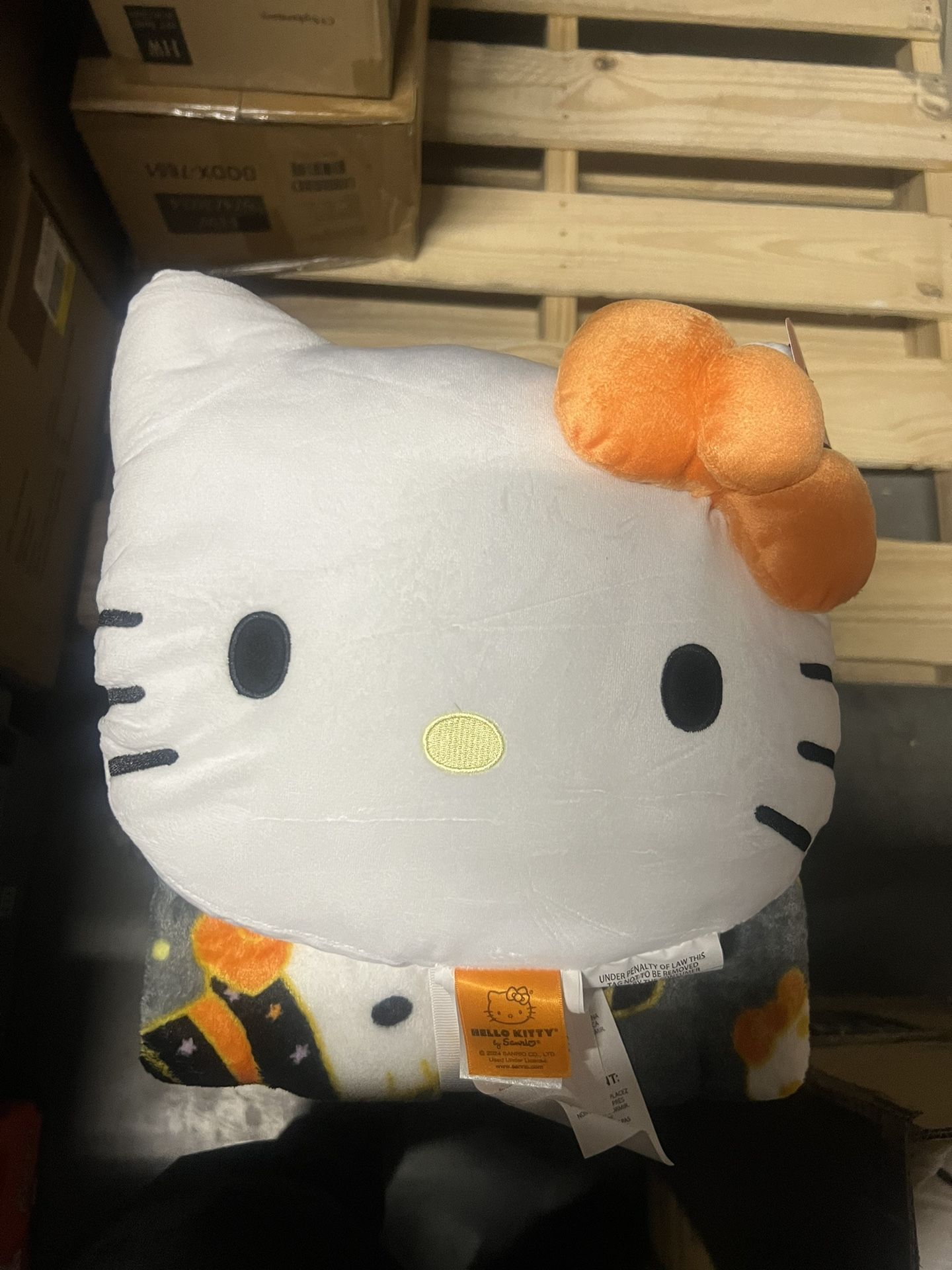 Hello Kitty Halloween Blanket 2024