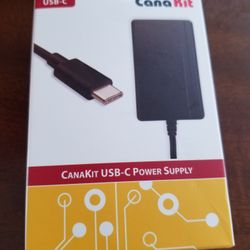 Cana Kit Rasberry Pi 4 USB-C Power Supply