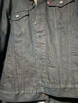 Levi's Dark Wash Denim Trucker Jacket large