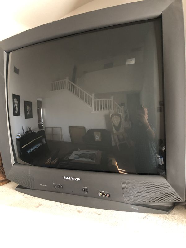 1 36” Sharp Tube TV must me able to remove for Sale in Las Vegas, NV OfferUp