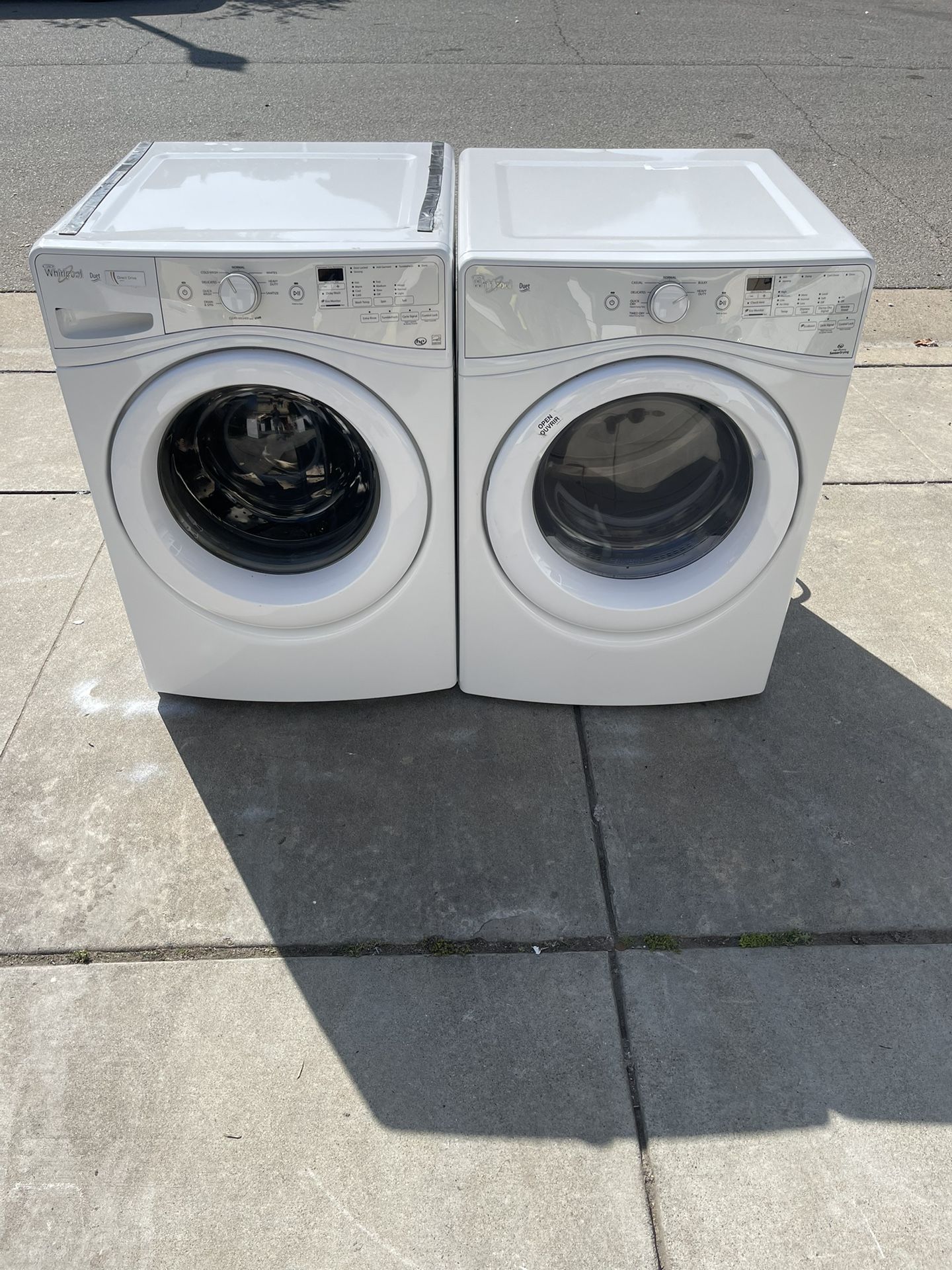 Whirlpool Washer/Dryer (Electric Dryer + Stackable) 30 Day Warranty 