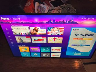 65 inch Samsung Smart TV w remote, can deliver for Xtra $10