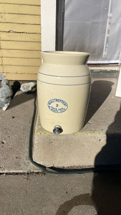 Furlough Sale - Vintage Miali pottery 2 Gal Crock