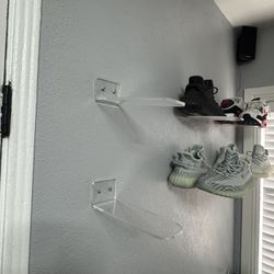 Floating shoe Shelves 