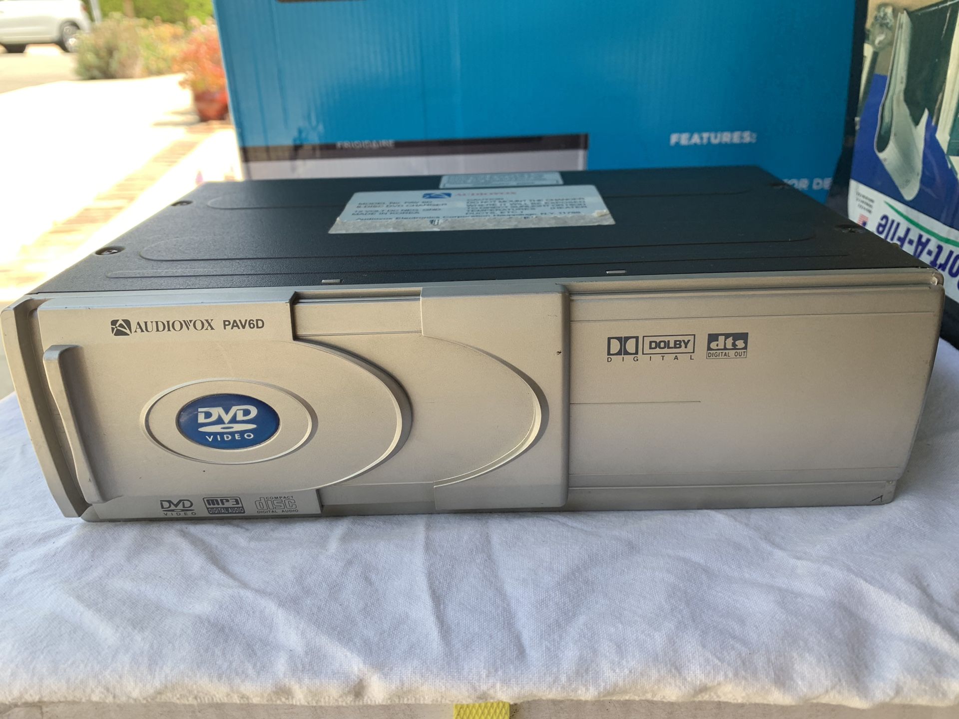 DVD car player