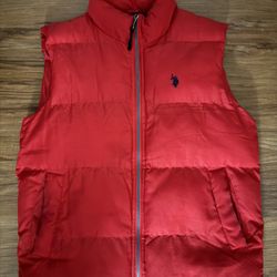 Red Polo Vest