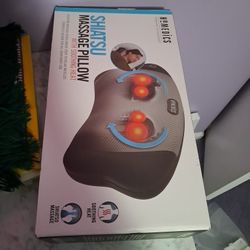 Massage pillow With smoothing heat  (New)