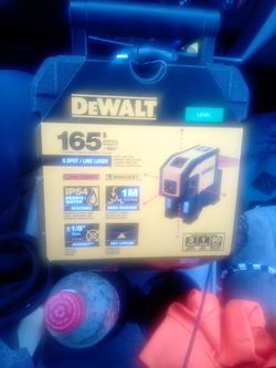 DeWalt Five Spot/Line Laser