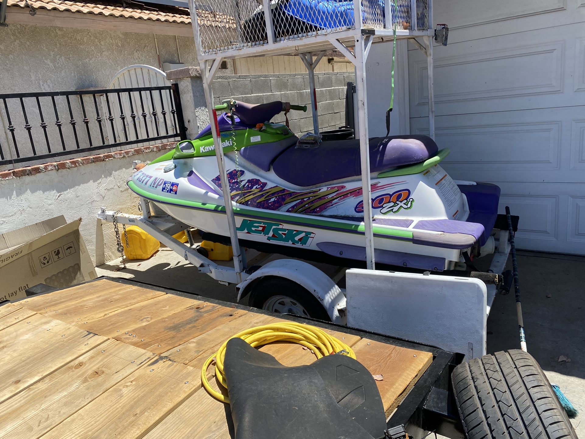 1996 Kawai 900zxi With Trailer