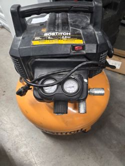 Bostitch 150psi 6gal 2.6 scfm