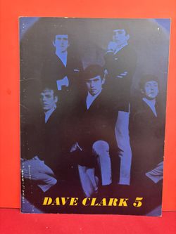 Dave Clark Five 1964 Concert Brochure Westchester County Center