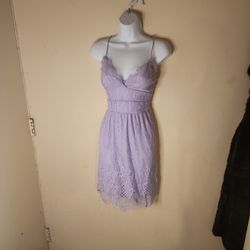 size m  purple dress aooksmery 