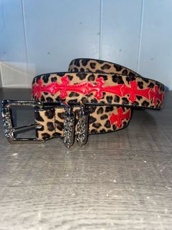 Cheetah Cross Belt