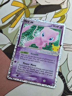 Mew Ex Pokemon Card