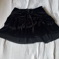 Mini Black Skirt