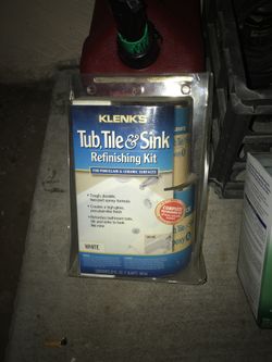 Klenks tub, tile , & sink refinishing kit
