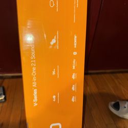 Vizio Sound Bar With 3 Mini Subwoofers