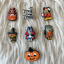 Bluey Halloween Croc Charms