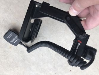 On camera flash bracket