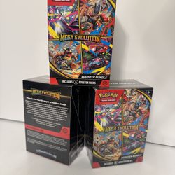 Pokémon Mega Evolution Booster Bundles – Sealed (Multiple Available)