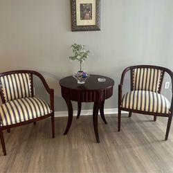 Ethan Alan French empire style armchair