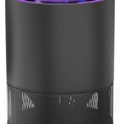 Indoor Insect Trap - Fly Traps Catcher for Mosquito, Fruit Flies, Gnat, Moth, Fly Killer Bug Trap with UV Light Black