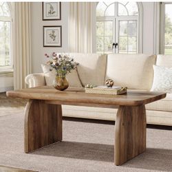 Tribesigns Rectangle Coffee Table - New In Box