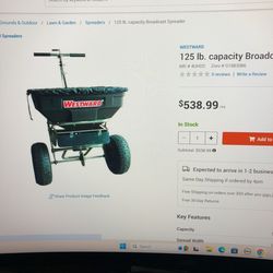 Stainless steel salt spreader