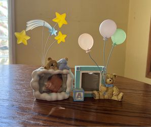 Burnes baby frames (2) bears blocks stars balloons