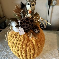 Large Handmade Pumpkin 