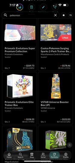 Pokemon sealed product