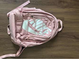 Pink Nike backpack