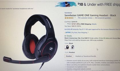 Sennheizer HeadSet/ Blue SnowBall ICE Condenser